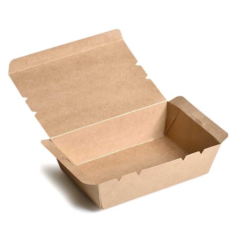 علب كرافت بغطاء متصل-66 أنز / العدد 25 علبة