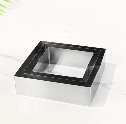 قطاعة مربعة للكيك والمعجنات 3 مقاسات مختلفة