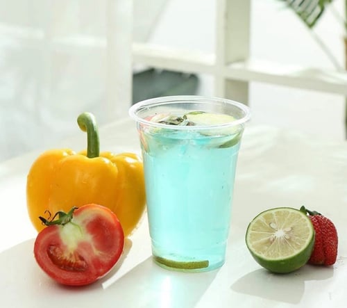 أكواب بلاستيك شفاف للعصائر - 5 انز/ العدد 50 كاس