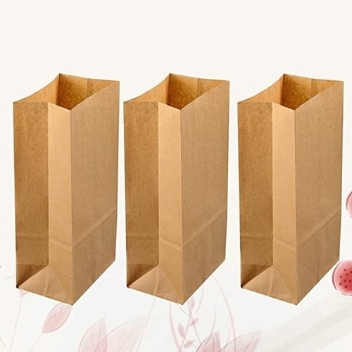 كيس ورق كرافت بني رقم 4 /العدد 25 كيس