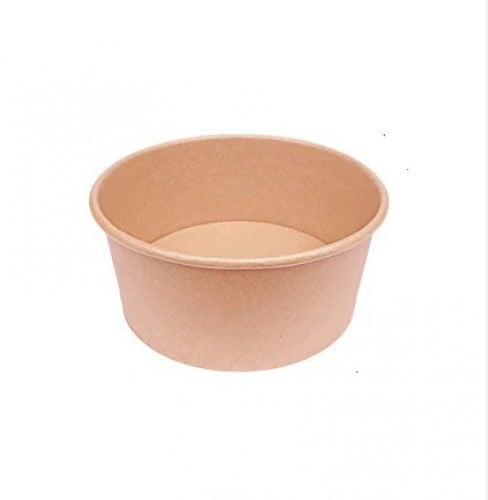 زبدية ورق كرافت بني بدون غطاء -10أنز//العدد 50 حبة