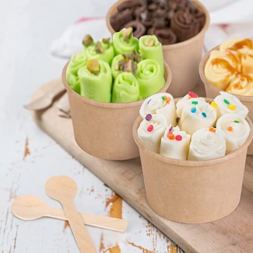 زبدية ورق كرافت بني بدون غطاء -16 أنز / العدد 50 ح...