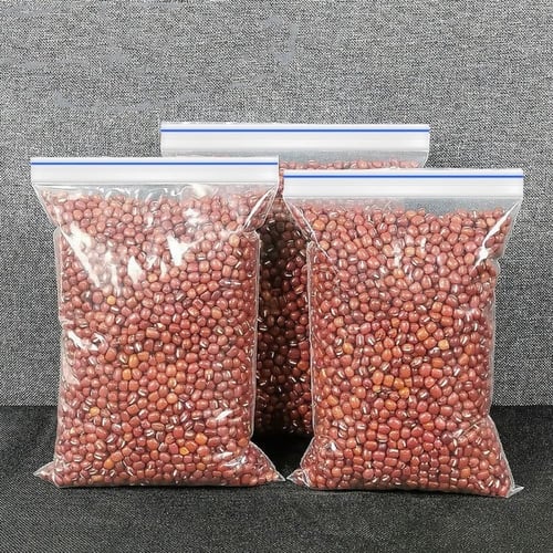 كيس بلاستيك شفاف للتخزين بكابس قابل للإغلاق -8سم *...