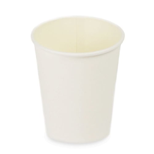 كوب ورق أبيض فاخر سميك 9 أونز / عدد 50
