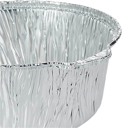 قدر ألمنيوم دائري مع الغطاء-1150مل/ العدد 10 حبات