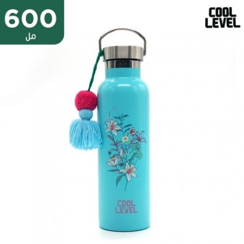 زمزمية COOL LEVEL ستيل 600 مل
