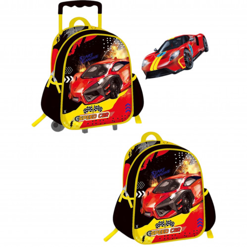 حقيبة ظهر 12 إنش شخصية SPEED CAR
