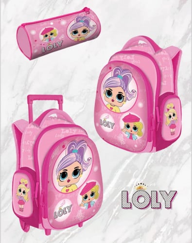 حقيبة ظهر 14 إنش شخصية LOLY