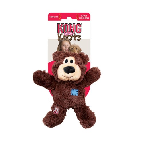KONG Wild Knots Bear Assorted - Md/Lg
