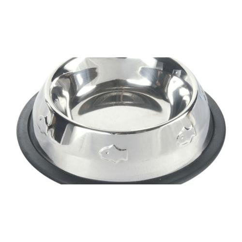 Trixie Bowl with embossing stainless steel 0.2L
