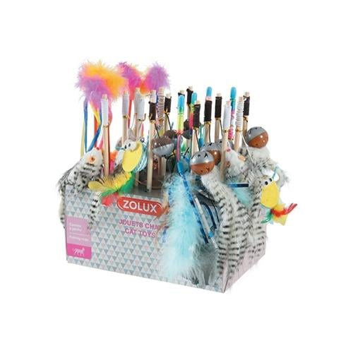Zolux Cat Toy Mixed Fishing Rod