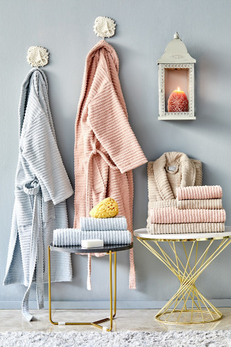 طقم أرواب أستحمام ومناشف Infinity