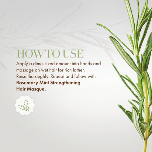 شامبو مقوي للشعر بإكليل الجبل والنعناع من ميلي اور...