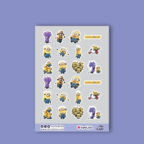 ستيكرات دفاتر وكتب | مينيونز