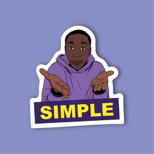 استكر جوال (SIMPLE)