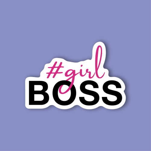 ستيكر لابتوب - girl Boss
