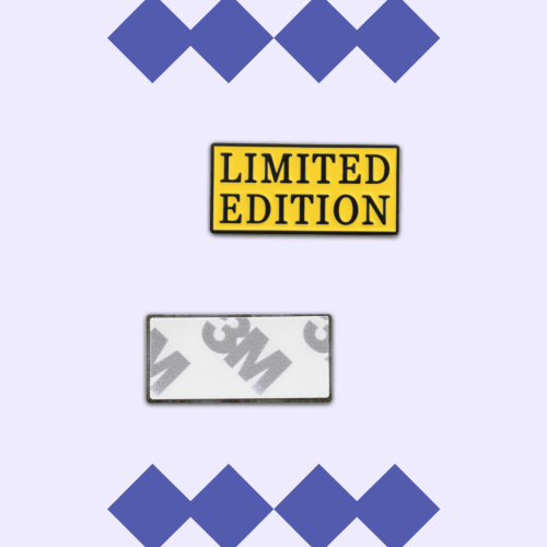 استيكر معدني - Limited Edition