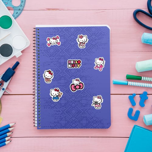 ستيكرات دفاتر وكتب | هالو كيتي