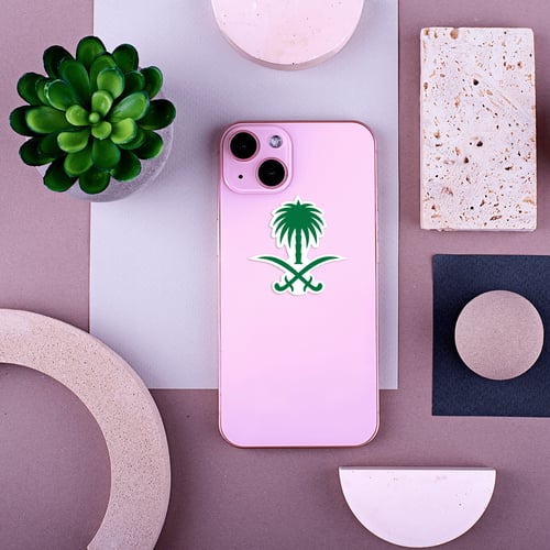 استكر جوال (سيفين ونخلة اخضر)