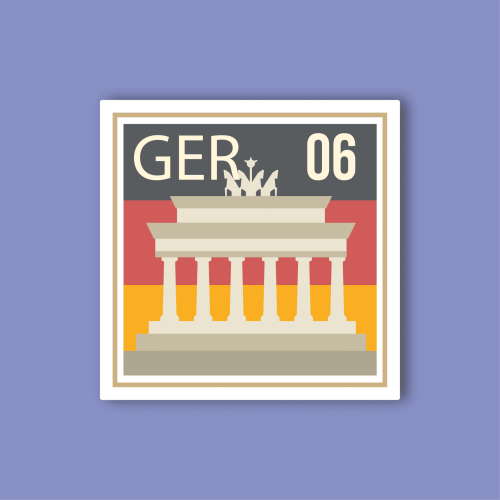 استكر جوال ( طابع ألمانيا)