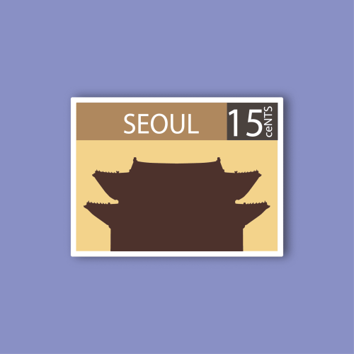 استكر جوال ( طابع سيول كوريا)