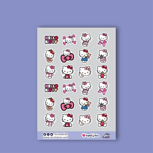 ستيكرات دفاتر وكتب | هالو كيتي