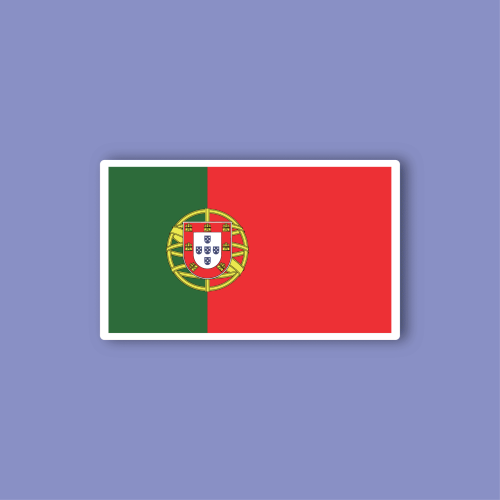 استكر جوال علم البرتغال