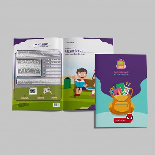 ملصقات مارفل ضد الماء للأسماء بألوان زاهية