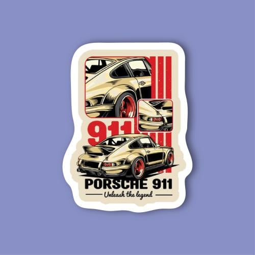 ستيكر جوال بورش 911