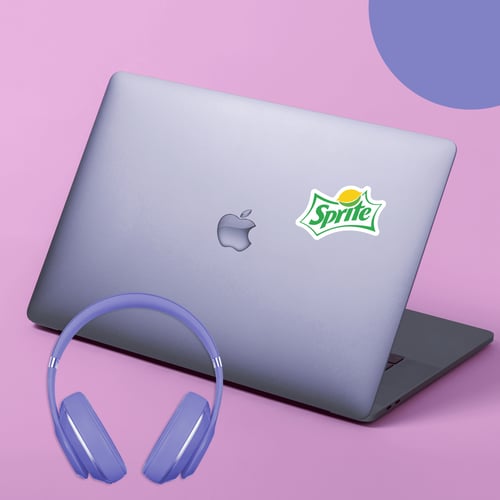 ستيكر لابتوب - شعار سبرايت