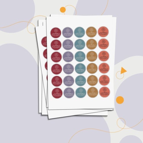 استيكرات شعار يوم التاسيس ملون