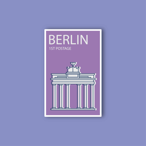 استكر جوال ( طابع برلين - ألمانيا)