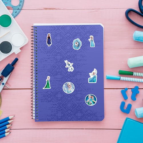 ستيكرات دفاتر وكتب | ملكة الثلج