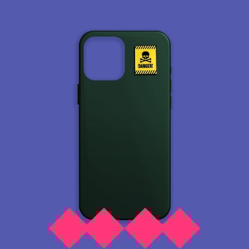 ستيكر حديد - Danger