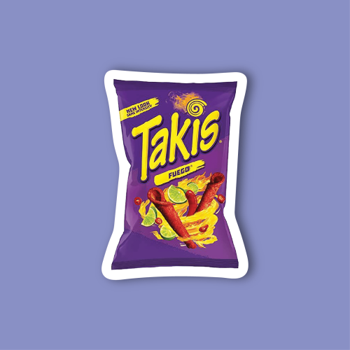 ستيكر جوال (كيس Takis)