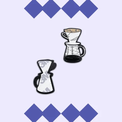 استيكر معدني - v60