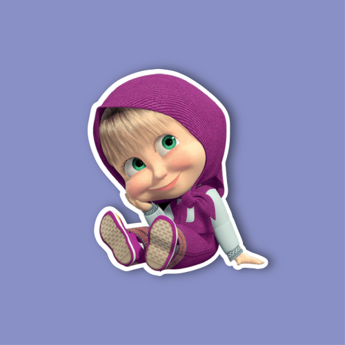 استكر لابتوب (ماشا)