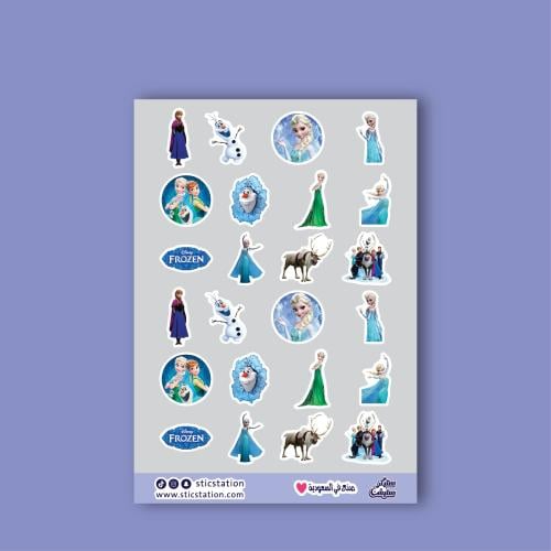 ستيكرات دفاتر وكتب | ملكة الثلج