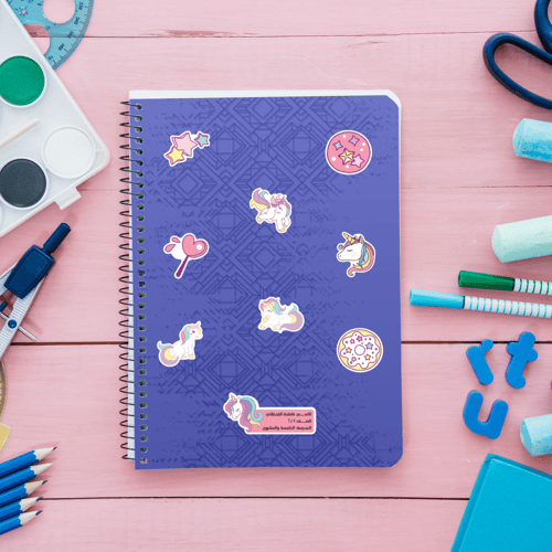 ملصق اسم ( يونيكورن Unicorn )