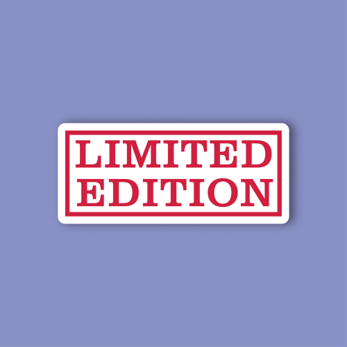 ستيكر لابتوب - Limited Edition