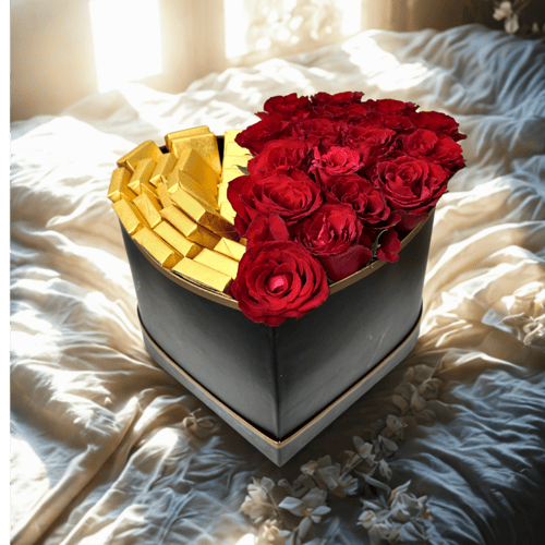 قلب الشيكولاته