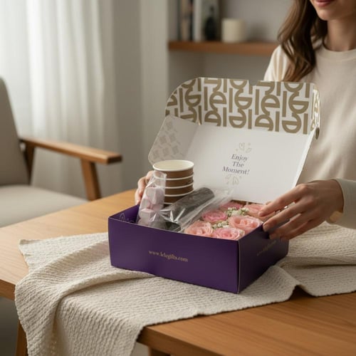 بوكس كرات الشكولاته الساخنه 6حبات