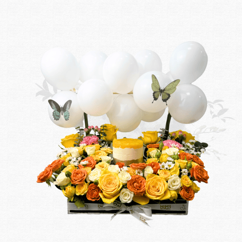 باقة يوم الميلاد السعيد