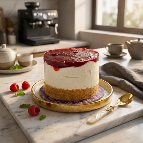 تشيز كيك توت احمر