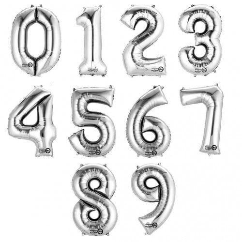بالونات ارقام ( هيليوم )