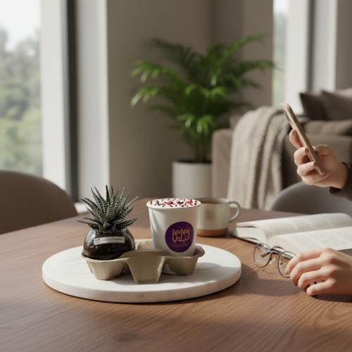 باقة كوب الكيك