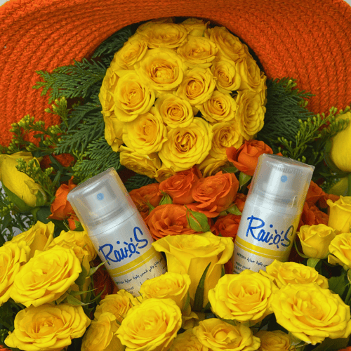 أناقة الشاطئ مع بخاخ رايوس للحماية من الشمس