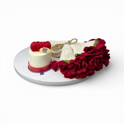 باقة ورود الحب