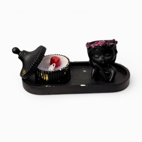 باقة الشمعة الهادئة