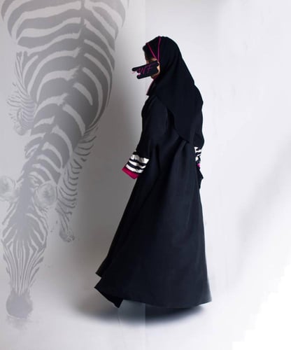 عبايه ( الزيبرا البنك ) samra vibes